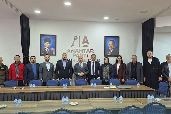 Anahtar Parti Keçiören İlçe Başkanlığı’nı ziyaret ettik