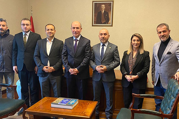 Sayın Vali Yardımcımız Namık Kemal Nazlı’yı makamında ziyaret ettik