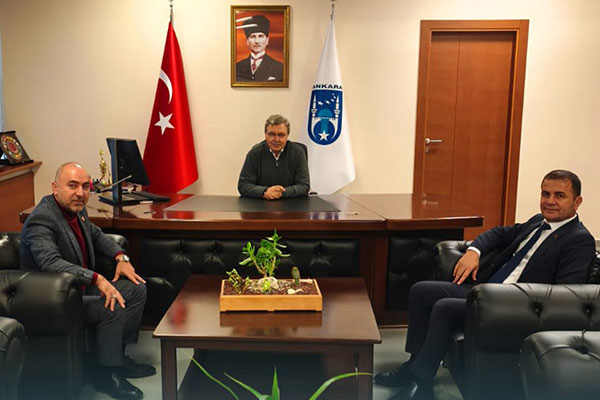 Ankara Büyükşehir Belediyesi Başkanı Sayın Mansur Yavaş’ın Başdanışmanı Feramuz Üstün’ü ziyaret ettik