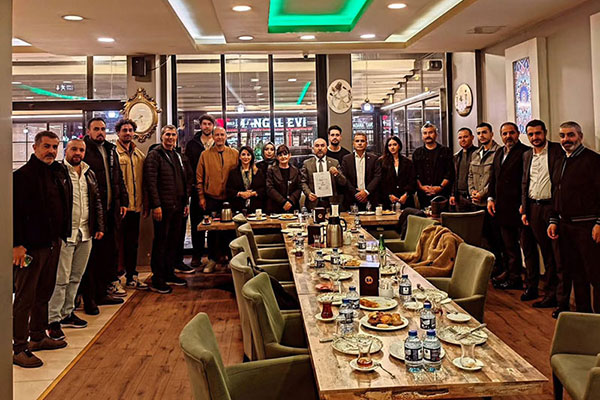 Başkanımız Erhan Bayram eşliğinde ilk toplantımızı gerçekleştirdik