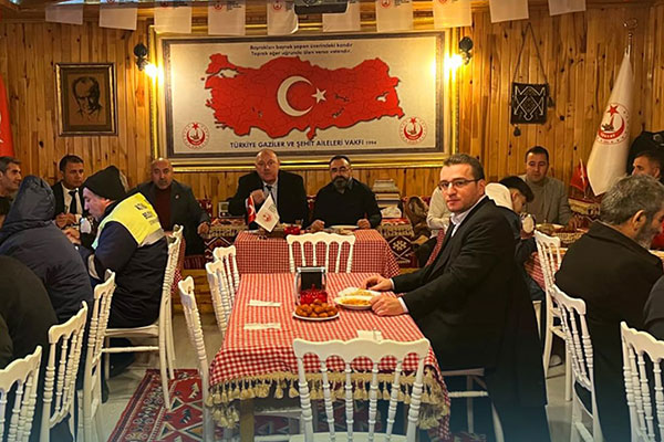 Türkiye Şehit ve Gazi Aileleri Vakfı’nı ziyaret ettik