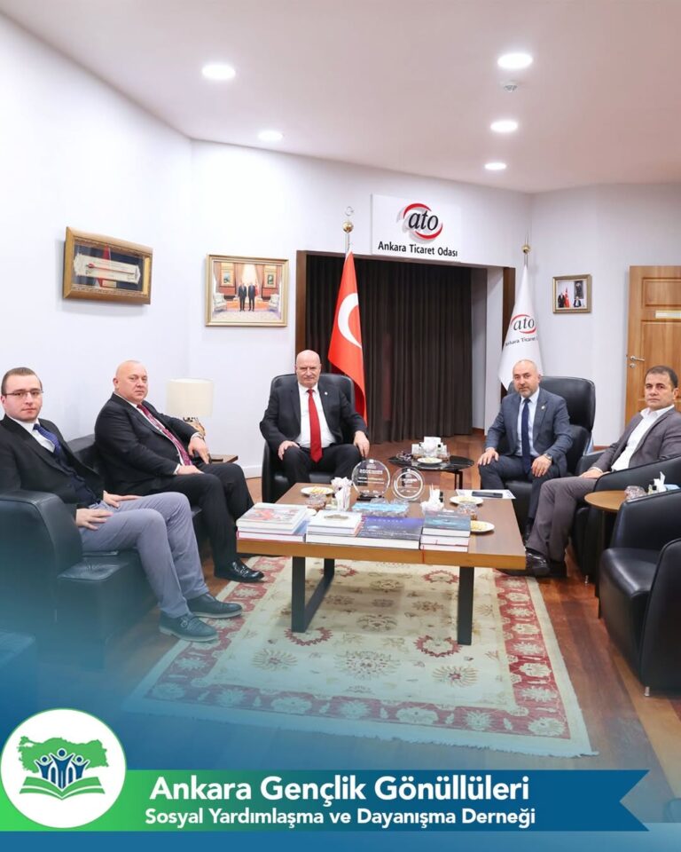 Ankara Ticaret Odası Başkanı Sayın Gürsel Baran’ı Ziyaret Ettik