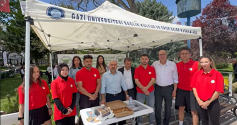 Gazi Üniversitesi’nde Düzenlenen Festivalde Standımızı Açtık