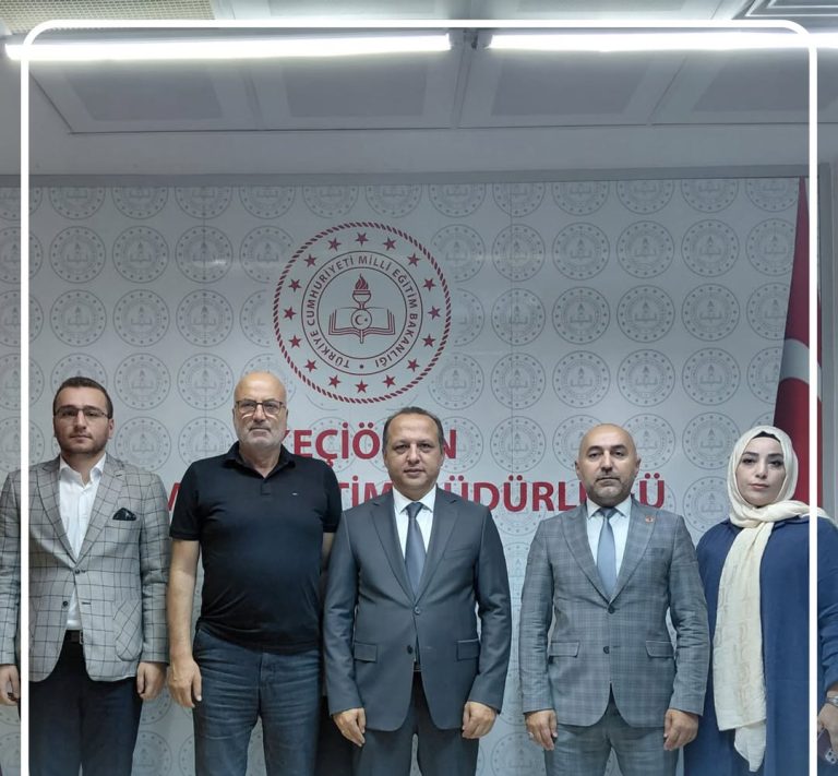 Keçiören İlçe Millî Eğitim Müdürü Sayın İbrahim Şahin’i Makamında Ziyaret Ettik